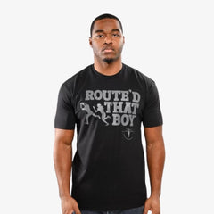 Route’d That Boy T-Shirt - (Silver/Black)